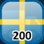 Complete 200 Towns in Sweden